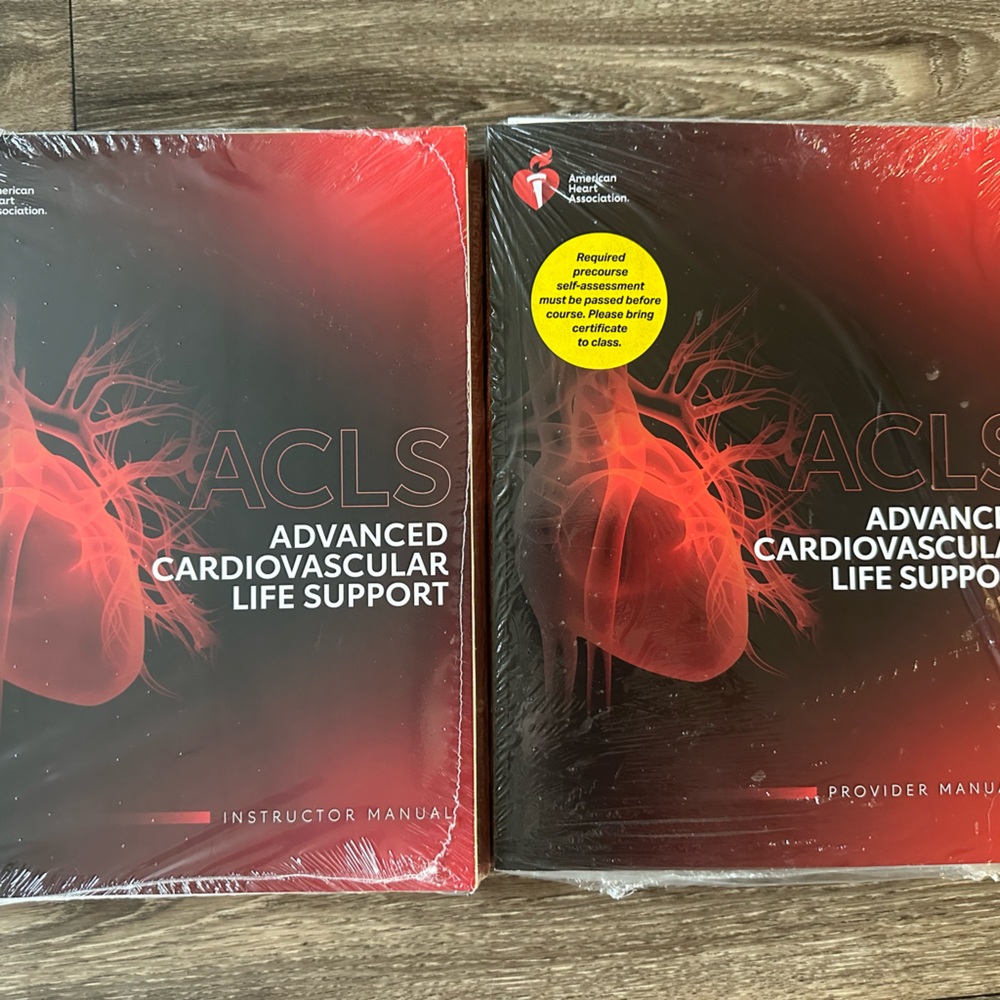 ACLS Instructor and Provider Manual Bundle